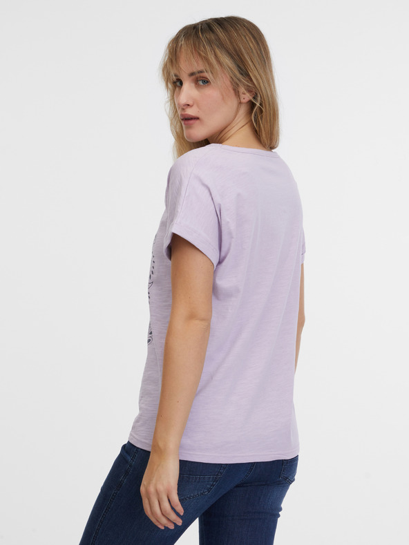 Sam 73 Hellviolettes Damen-T-Shirt SAM 73 Nazarena