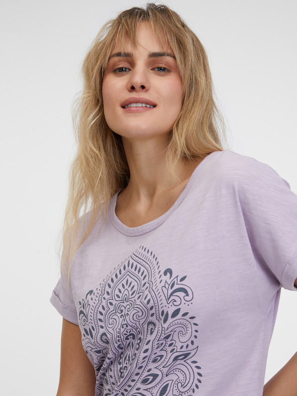 Sam 73 Hellviolettes Damen-T-Shirt SAM 73 Nazarena