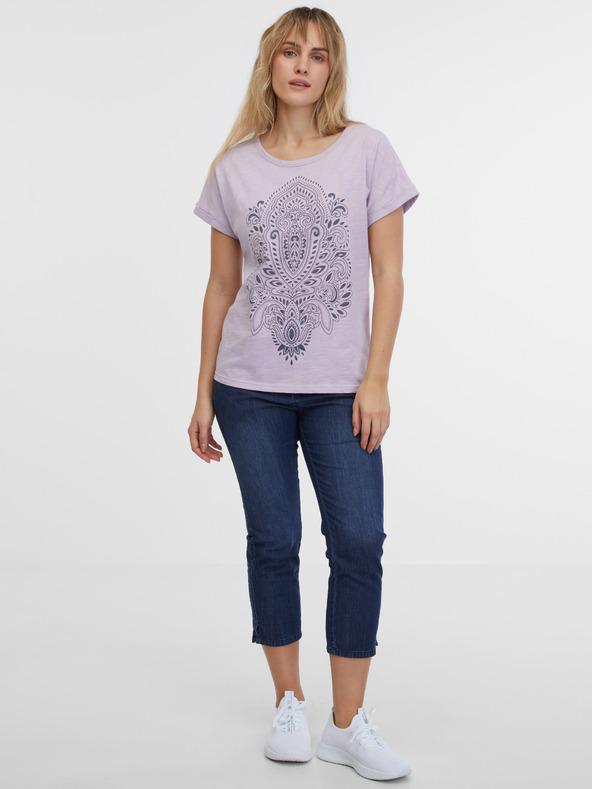 Sam 73 Hellviolettes Damen-T-Shirt SAM 73 Nazarena