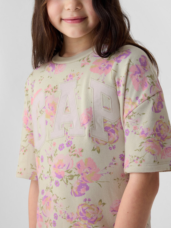 GAP Kinderkleid mit Logo Oversized GAP