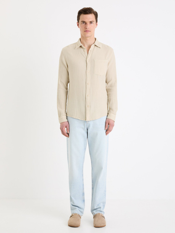 Celio Hellblaue Herrenjeans Celio C15 gerade Fodroit 30