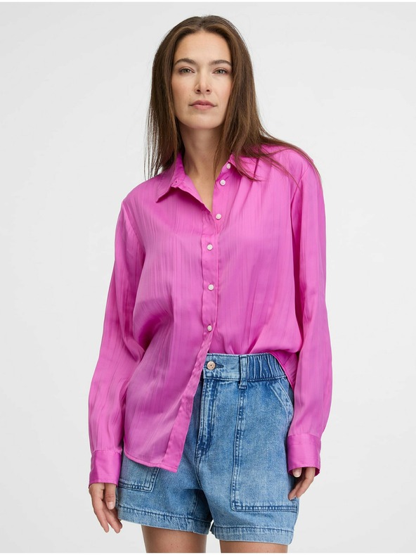 GAP Satin-Hemd Boyfriend GAP