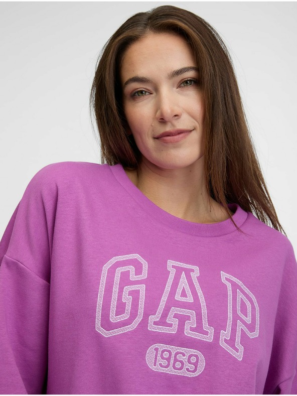 GAP Sweatshirt mit Logo Oversize GAP