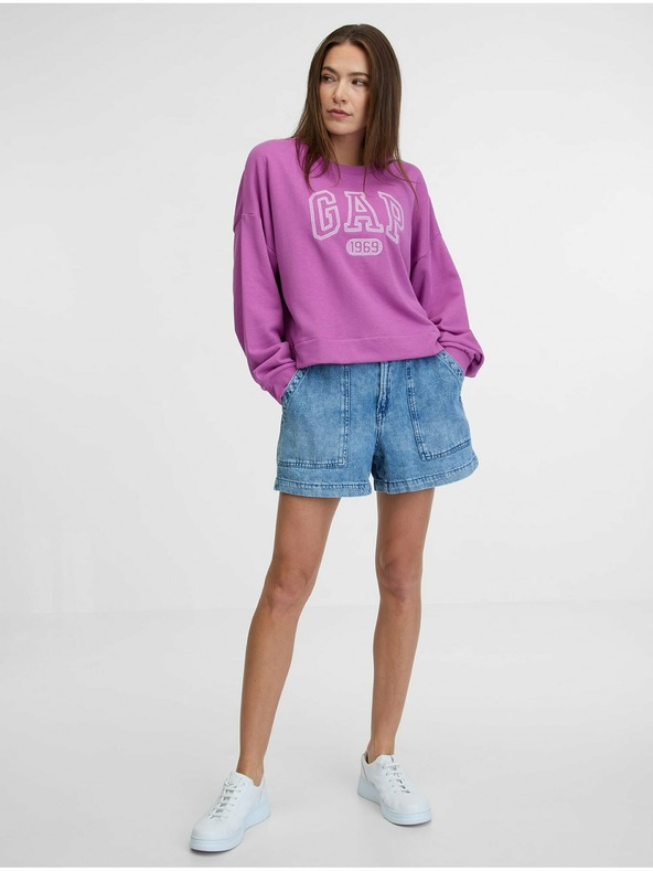 GAP Sweatshirt mit Logo Oversize GAP