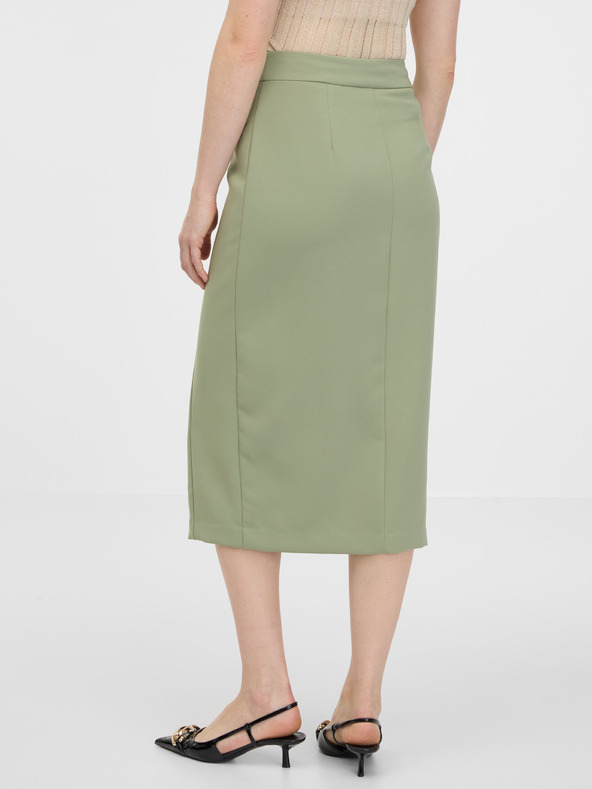 Orsay Khakifarbener Damen-Etuirock ORSAY