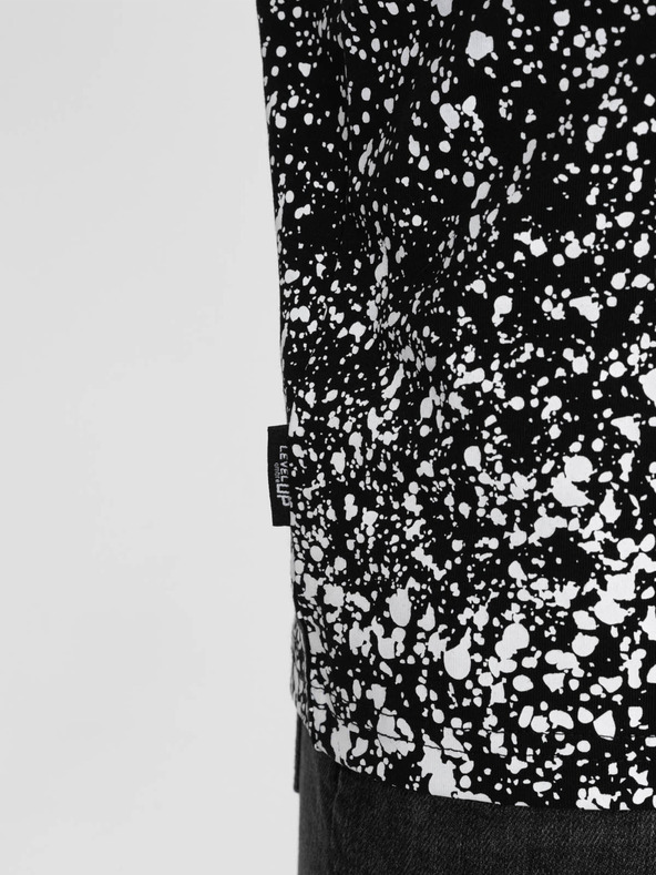 Ombre Clothing Schwarzes bedrucktes Tank-Top für Männer Ombre Clothing