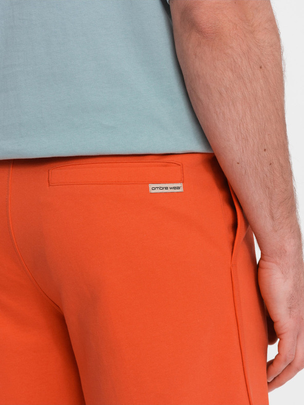 Ombre Clothing Orange Herren-Sweatpants Ombre Clothing
