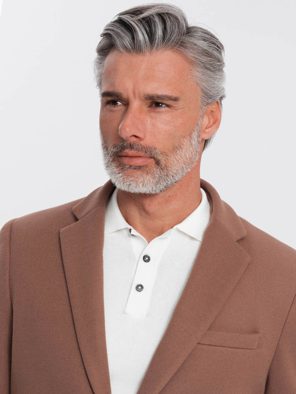 Ombre Clothing Braunes Herren-Sakko Ombre Clothing