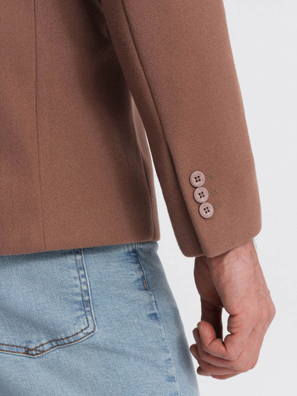 Ombre Clothing Braunes Herren-Sakko Ombre Clothing