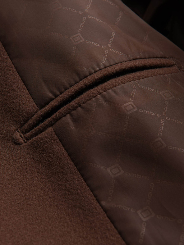 Ombre Clothing Braunes Herren-Sakko Ombre Clothing