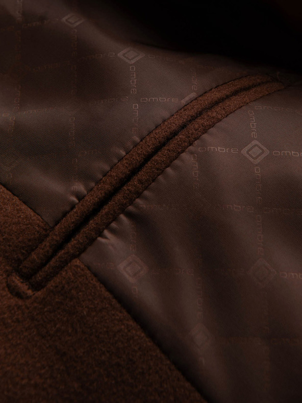 Ombre Clothing Braunes Herren-Sakko Ombre Clothing