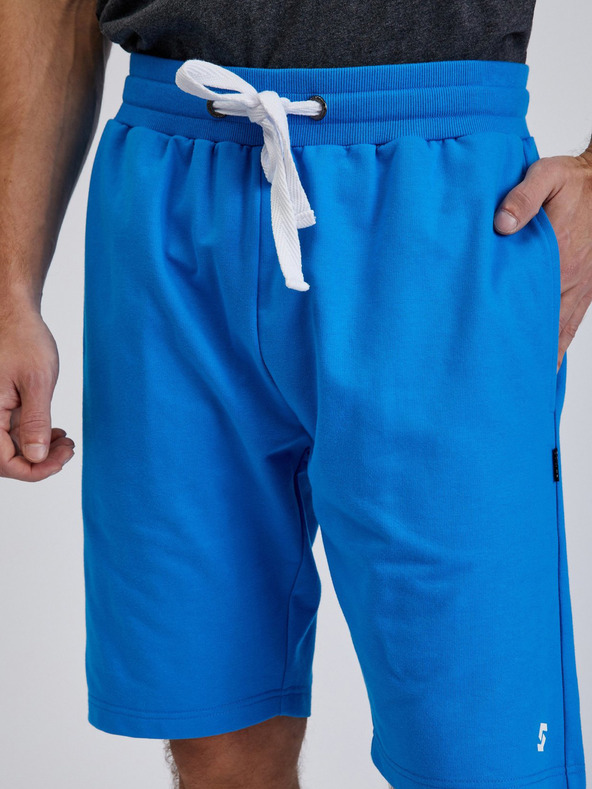 Sam 73 Blaue Herren-Sweatpants SAM73 Euklas