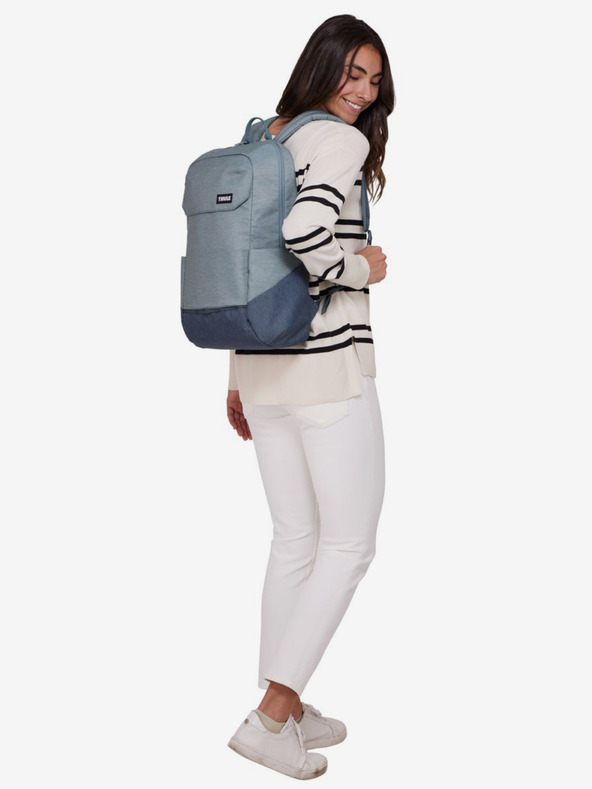 Thule Grauer und blauer Thule Lithos 20-Liter-Rucksack