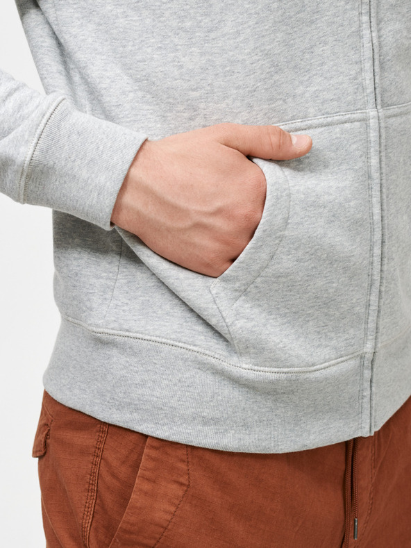 GAP Herren Sweatjacke mit Logo und Fleece GAP