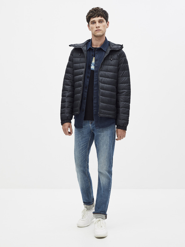 Celio Dunkelblaue Steppjacke Celio Sucolor