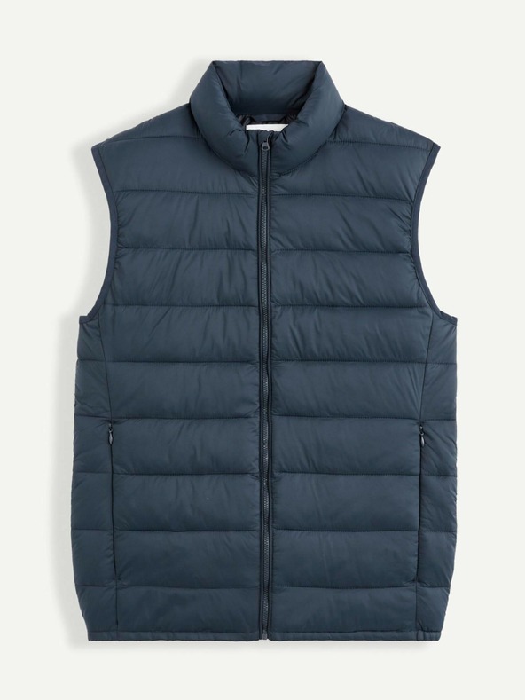 Celio Dunkelblaue Herren-Steppweste Celio Bulock