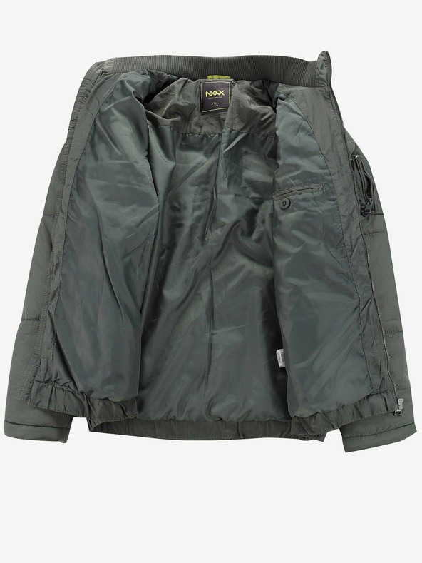 NAX Graue Herren-Winter-Steppjacke NAX Mabor