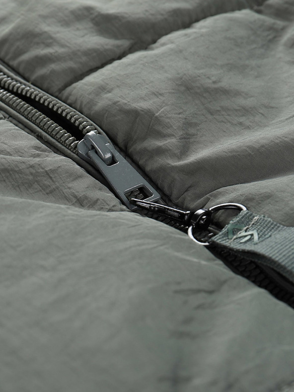 NAX Graue Herren-Winter-Steppjacke NAX Mabor