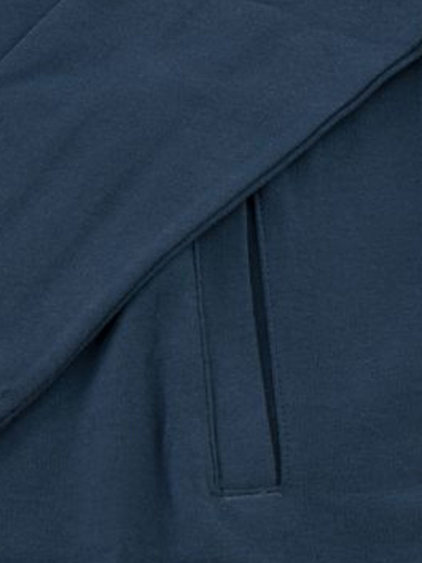 ALPINE PRO Dunkelblaues Damen-Kapuzen-Sweatshirt mit Reißverschluss ALPINE PRO DEGREVA