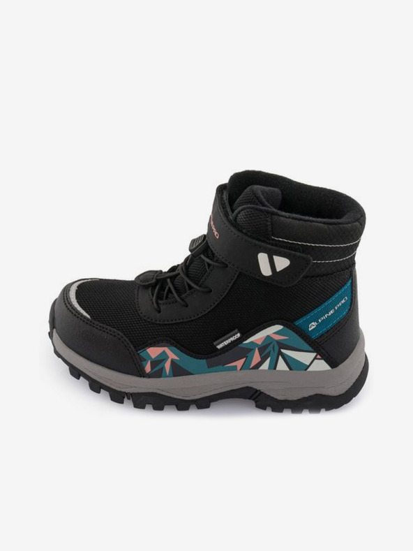 ALPINE PRO Schwarze Kinder-Winterstiefelette ALPINE PRO Colemo