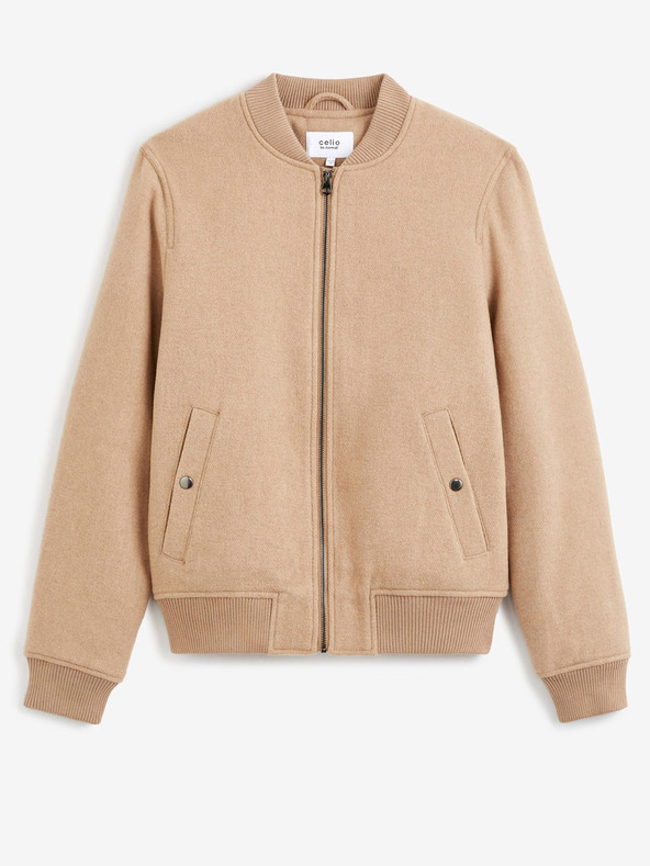 Celio Beige Herren-Bomber Celio Cubeauty