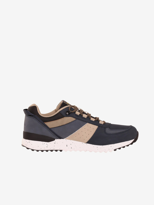 NAX Beige-graue Herren-Sneakers NAX IKEW
