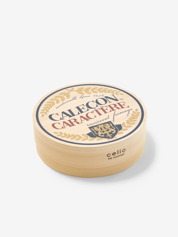 Celio Dunkelgrün gemusterte Herrenshorts im Celio-Geschenkpaket