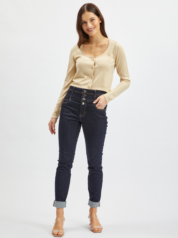 Orsay Beige Damen Strickjacke ORSAY