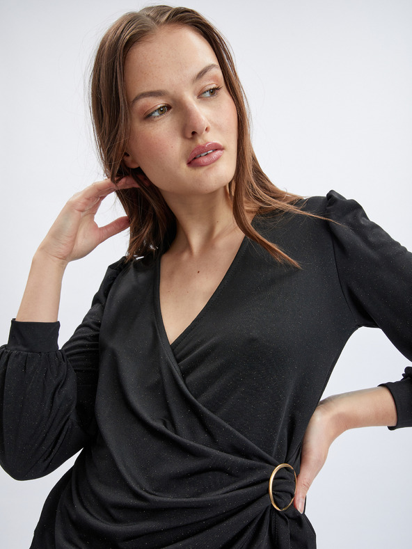 Orsay Schwarze Damenbluse ORSAY