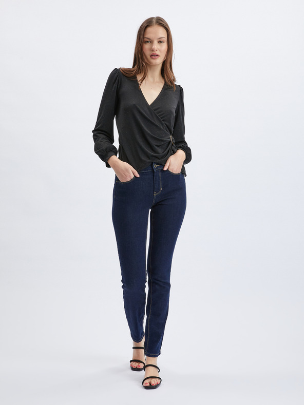 Orsay Schwarze Damenbluse ORSAY