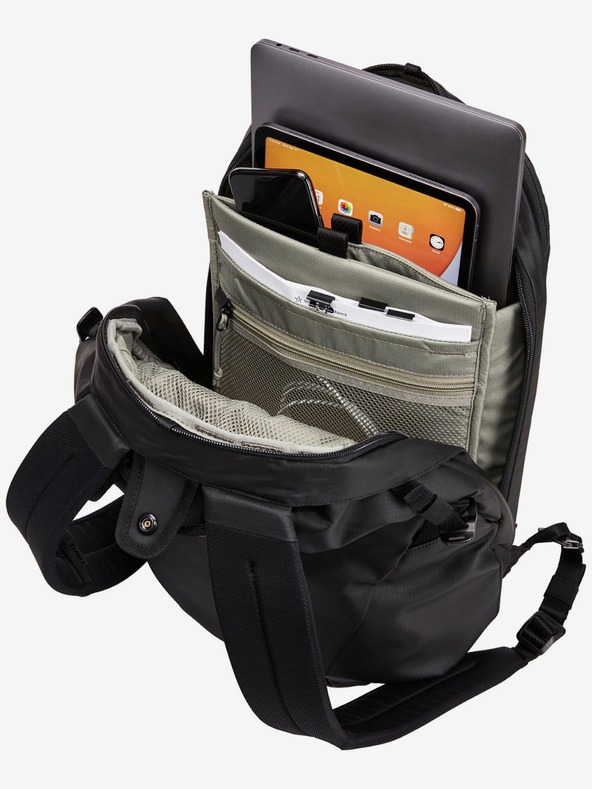 Thule Schwarzer Thule Tact 16L Herrenrucksack