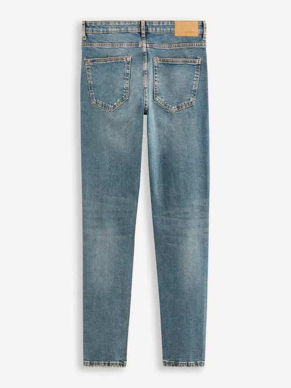 Celio Blaue Herrenjeans mit schmaler Passform Celio Fostroy