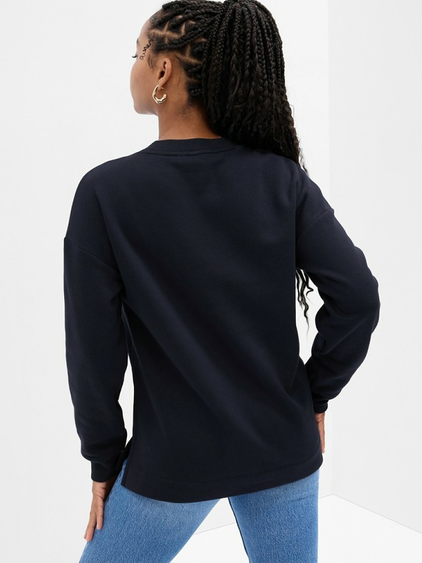 GAP Sweatshirt mit Logo und Fleece GAP