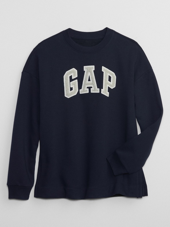 GAP Sweatshirt mit Logo und Fleece GAP