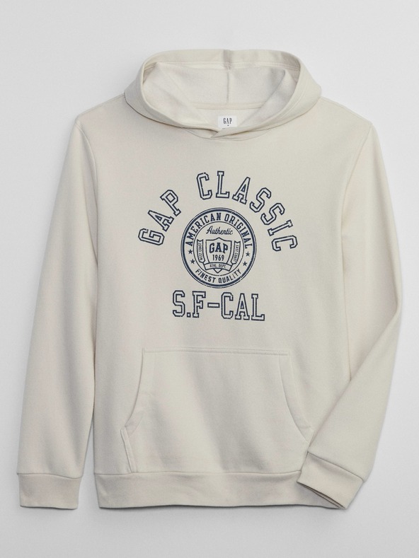 GAP Sweatshirt mit Logo und Fleece GAP