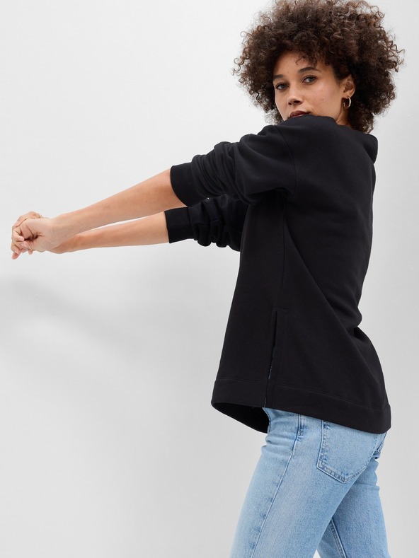GAP Sweatshirt mit Logo und Fleece GAP