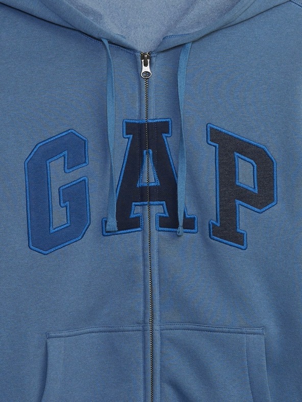 GAP Sweatshirt mit Logo und Fleece GAP
