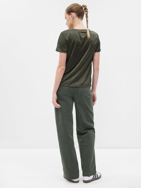GAP T-Shirt mit V-Ausschnitt GAP
