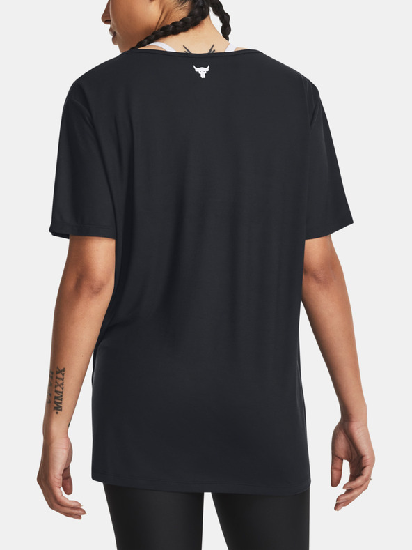 Under Armour Damen-T-Shirt Under Armour Pjt Rck Completer Deep V T