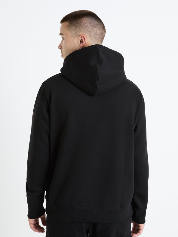 Celio Schwarzer Herren-Kapuzenpullover Celio Fullmetal Alchemist
