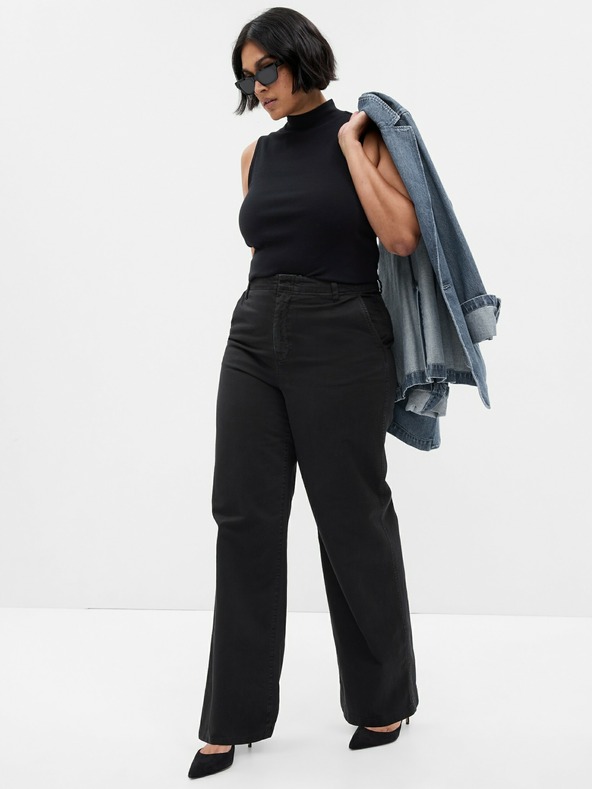 GAP Damen-Loose-Hose Khaki GAP