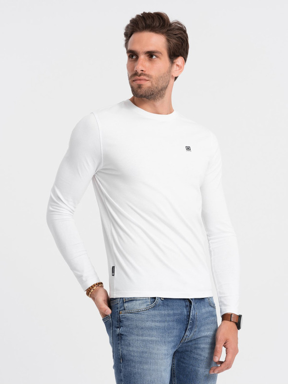 Ombre Clothing Weißes Herren T-Shirt Ombre Kleidung