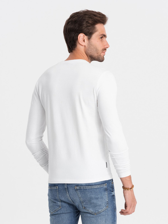 Ombre Clothing Weißes Herren T-Shirt Ombre Kleidung