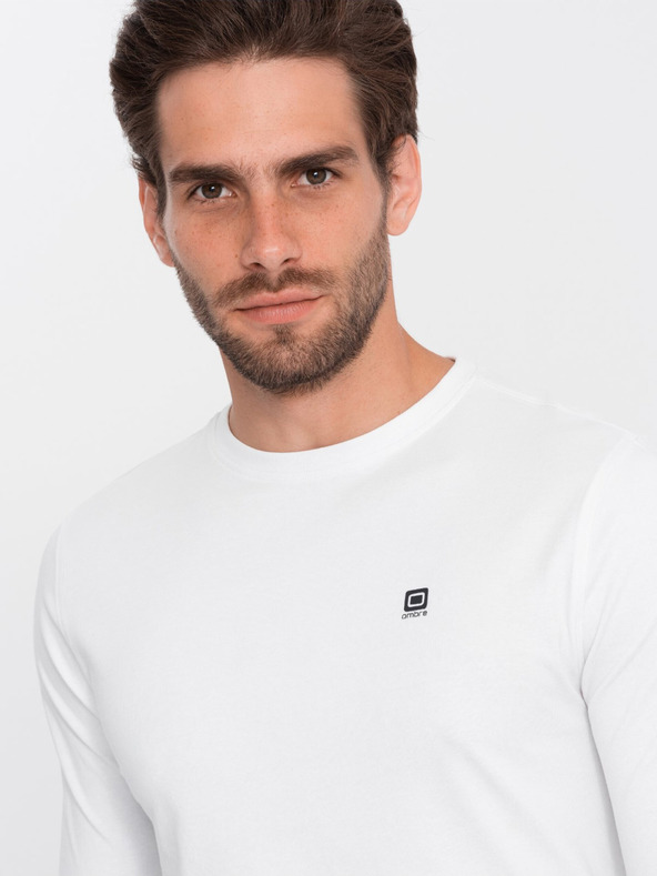 Ombre Clothing Weißes Herren T-Shirt Ombre Kleidung