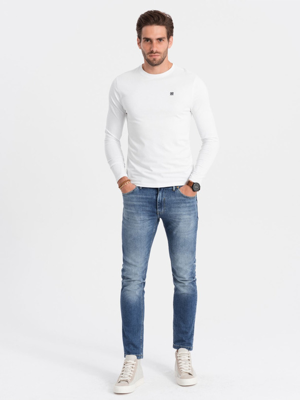Ombre Clothing Weißes Herren T-Shirt Ombre Kleidung