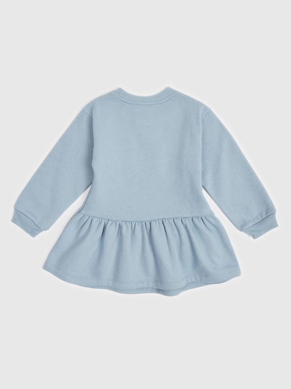 GAP Baby Sweatshirt-Kleid mit Logo GAP