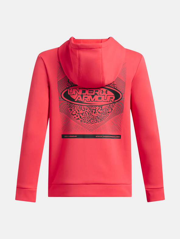 Under Armour Boys Hoodie Under Armour UA Armour Flc Glitch HD