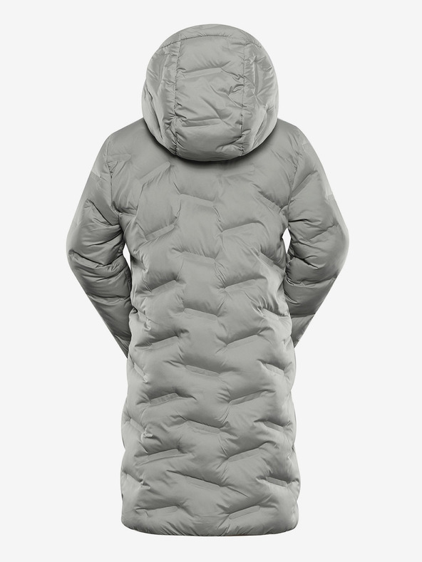ALPINE PRO Grauer Mädchen-Hi-Therm-Mantel mit Imprägnierung Alpine Pro Awedo