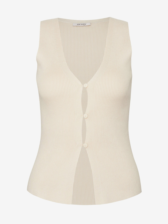 Orsay Beige Damen-Weste ORSAY