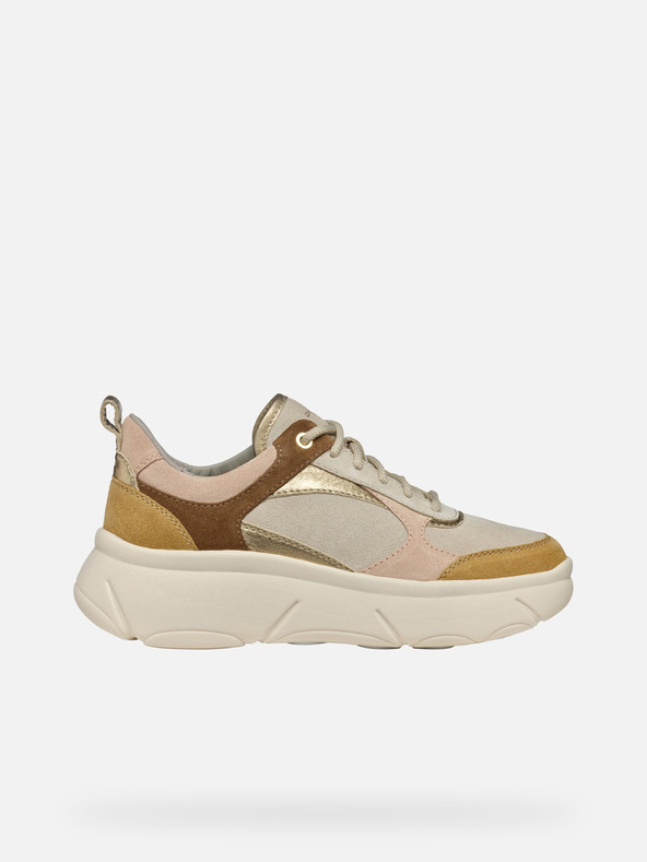 Geox Beige Damen Geox Nebula 2.0 X Turnschuhe